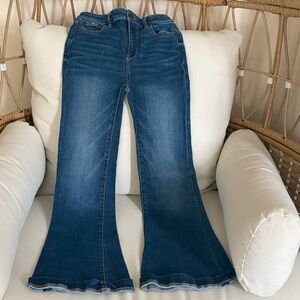 American Eagle Outfitters Dark Blue Flare Jeans